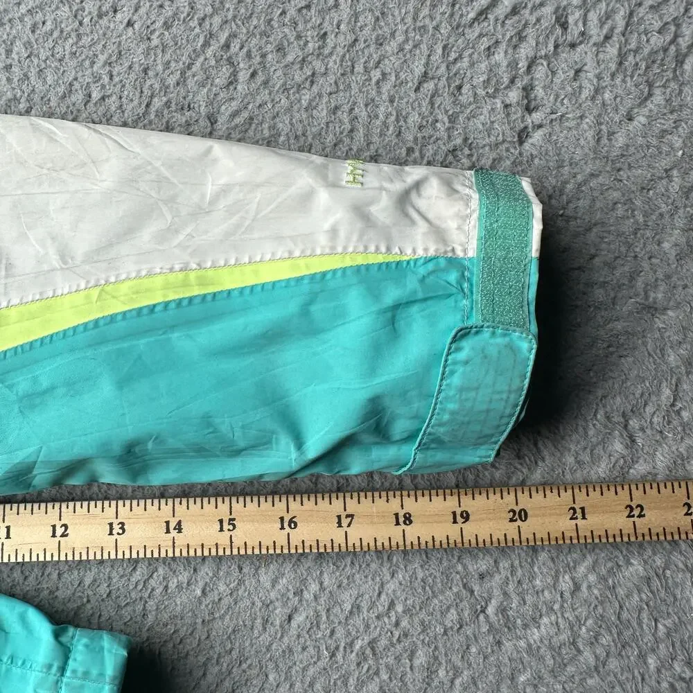 The North Face 3-in-1 HyVent Triclimate Fleece Jacket Girls Youth XL Teal White
